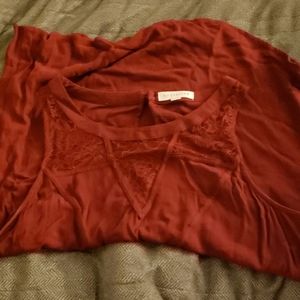 Lace detail Tank top